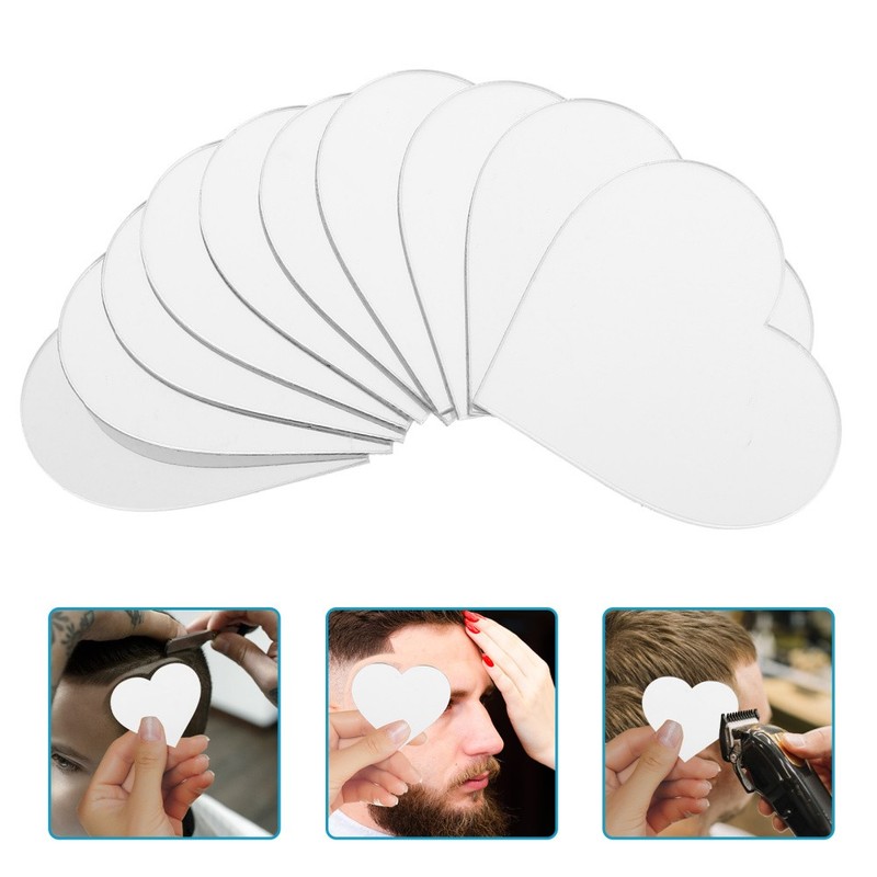 Phone Sticker The Back Mirror Mount Heart Charm Adhesive Acrylic gallery