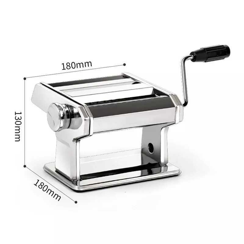 Manual Pasta Maker Machine Pasta Roller and Cutter Adjustable Thickness Settings gallery