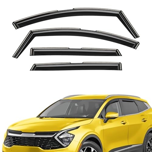 Extra Durable Window Deflectors in-Channel Window Visors For Kia Sportage 23-25 gallery