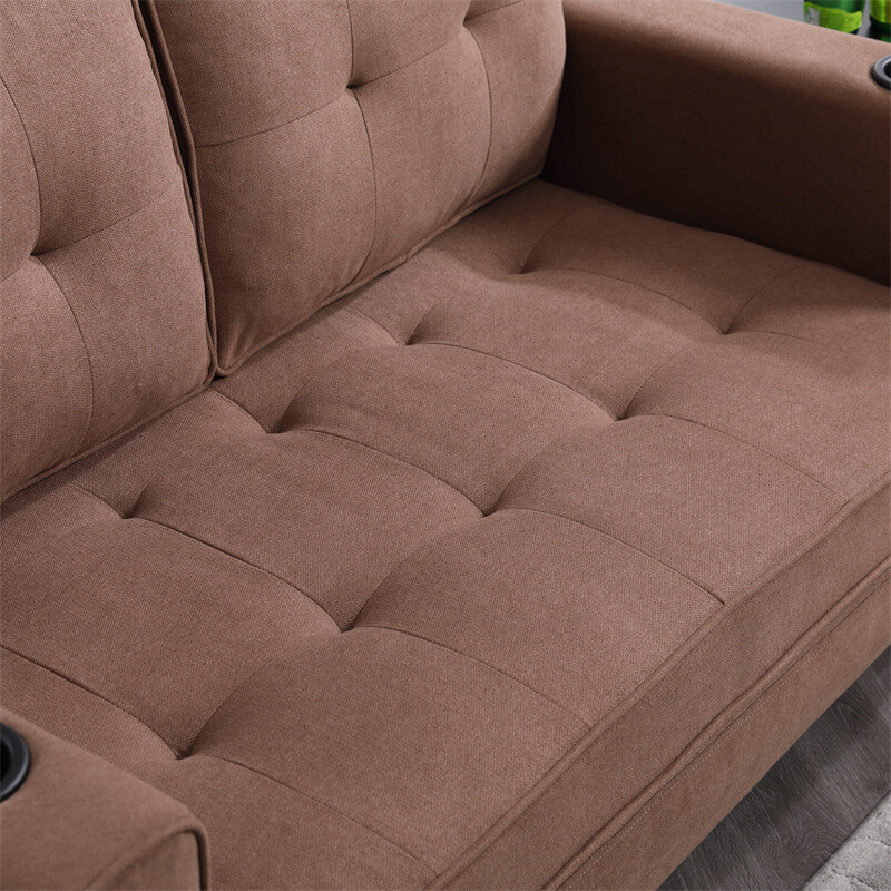 3-in-1 Fold Sofa Convertible Futon Pull Out Sofa Bed Sleeper Chair Loveseat gallery