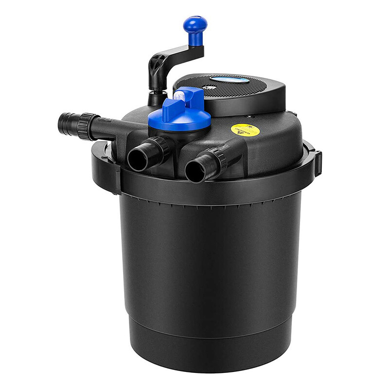Pond Pressure Biological Filter 2100GAL W/ 13W UV Sterilizer Light ETL Certified gallery