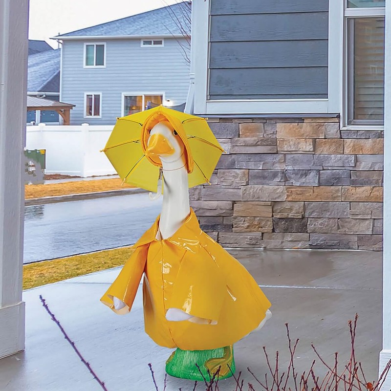 Fox Valley Traders Gaggleville Raincoat Goose Outfit, Large, Large gallery