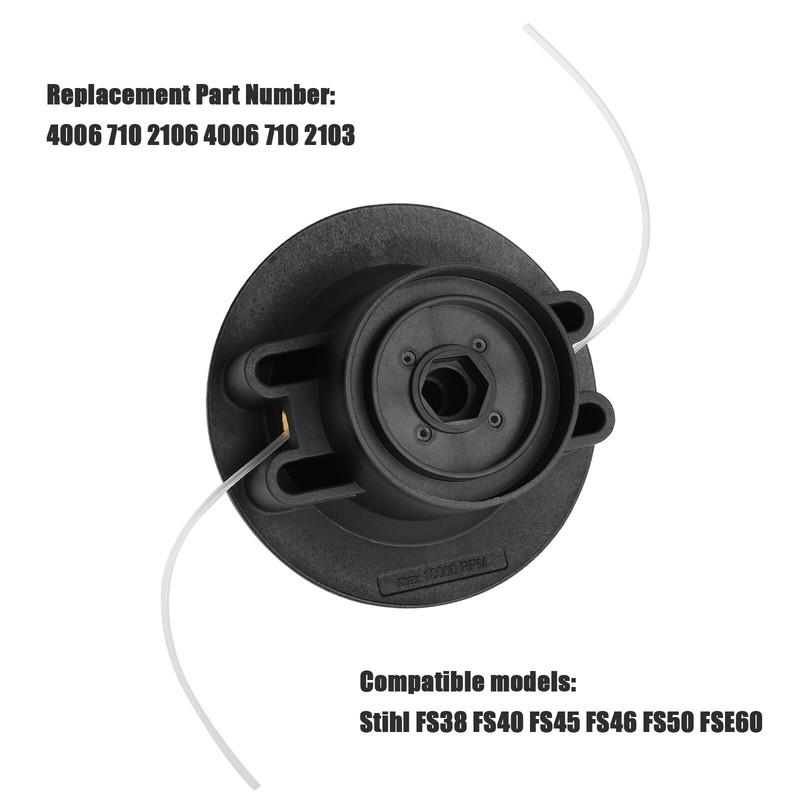 Replace Trimmer Head For Stihl C5-2 FS38 FS40 FS45 FS46 FS50 FSE60 4006 710 21 gallery