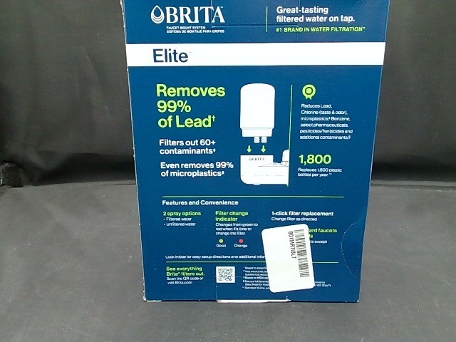 For Brita Elite Faucet Mount Filtration System Chrome Removes 99% Lead gallery