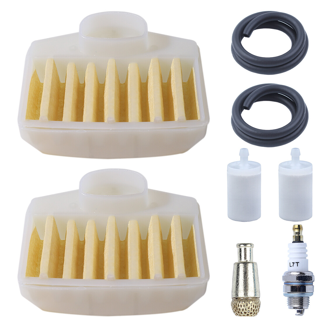 Air Filter fuel filter Kit For Husqvarna 365 372 371 362 Chainsaw w/ spark plug gallery