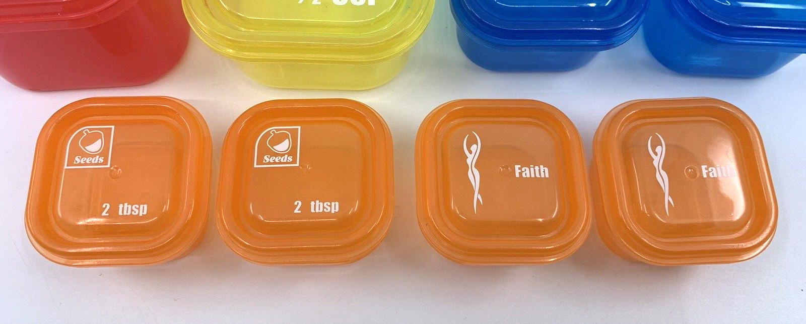 21 Day Portion Control Kit 11 Containers Weight Loss Food Diet Plan - 22 Pieces gallery