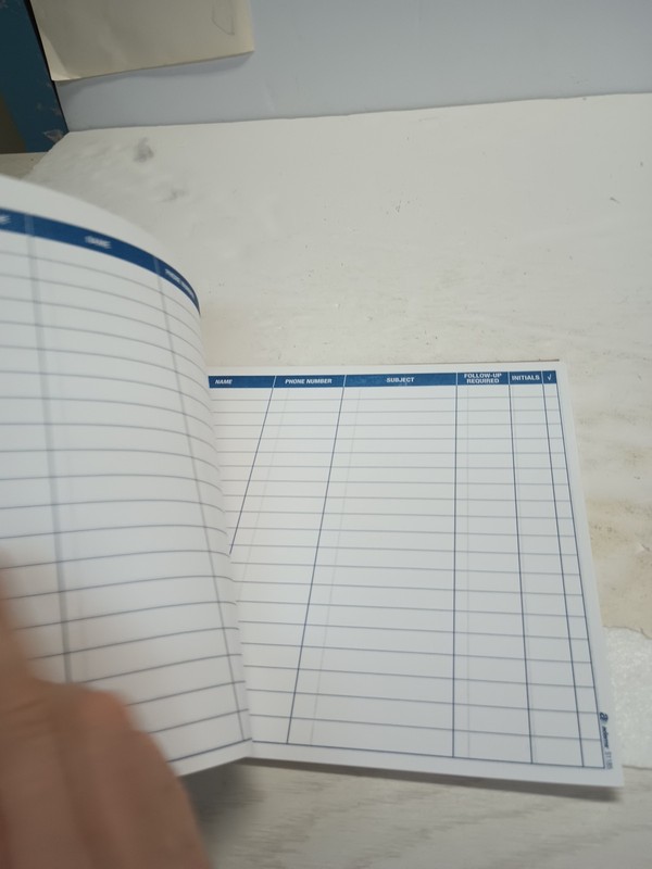 1 Adams Activity Log Book Spiral Bound 100 Pages 8.5 x 11 White (Pack of 1) gallery