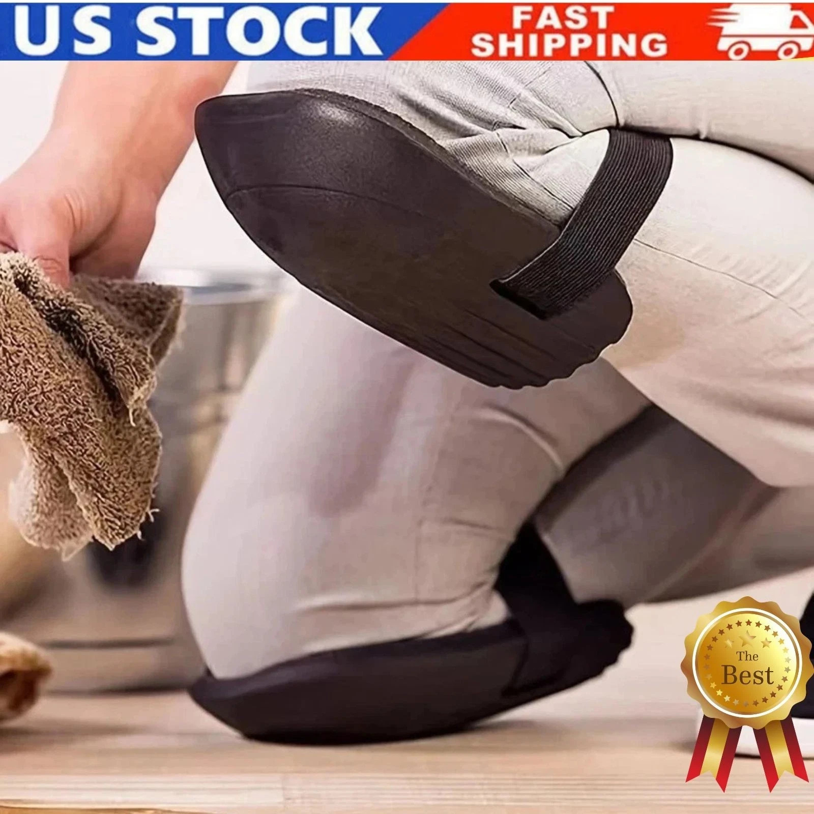 1pair Knee Pads for Work, Construction, Gardening, Flooring, Carpentry, Garage. gallery