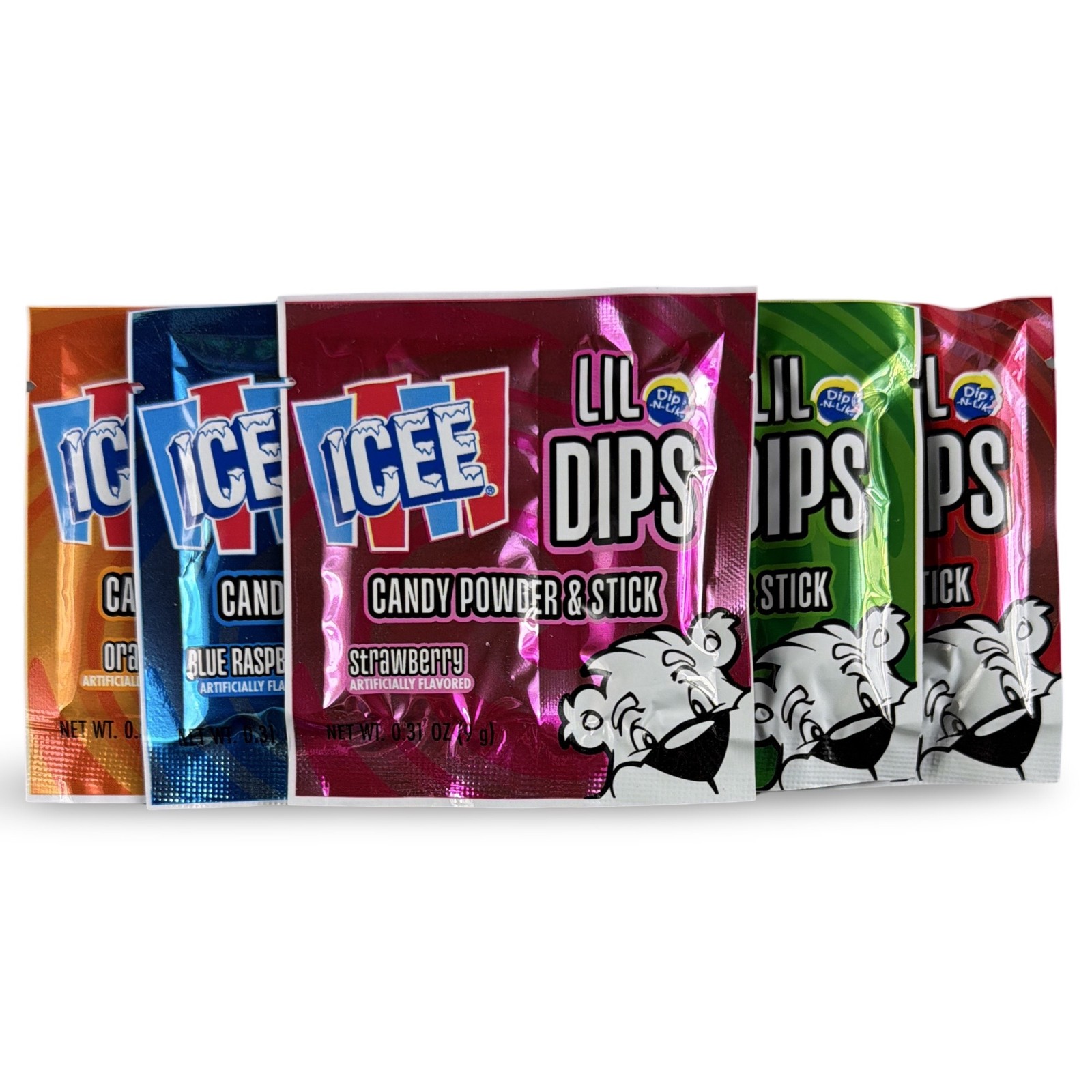 Candy Powder & Stick Dips – 20 Pack | Fun Dip, Lock Jaw, ICEE or Slush Puppie | gallery