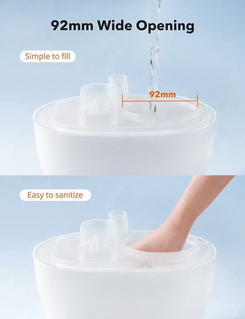 Taotronics AH038 3 in 1 Humidifier Nightlight Essential Oil Diffuser DI38_W gallery