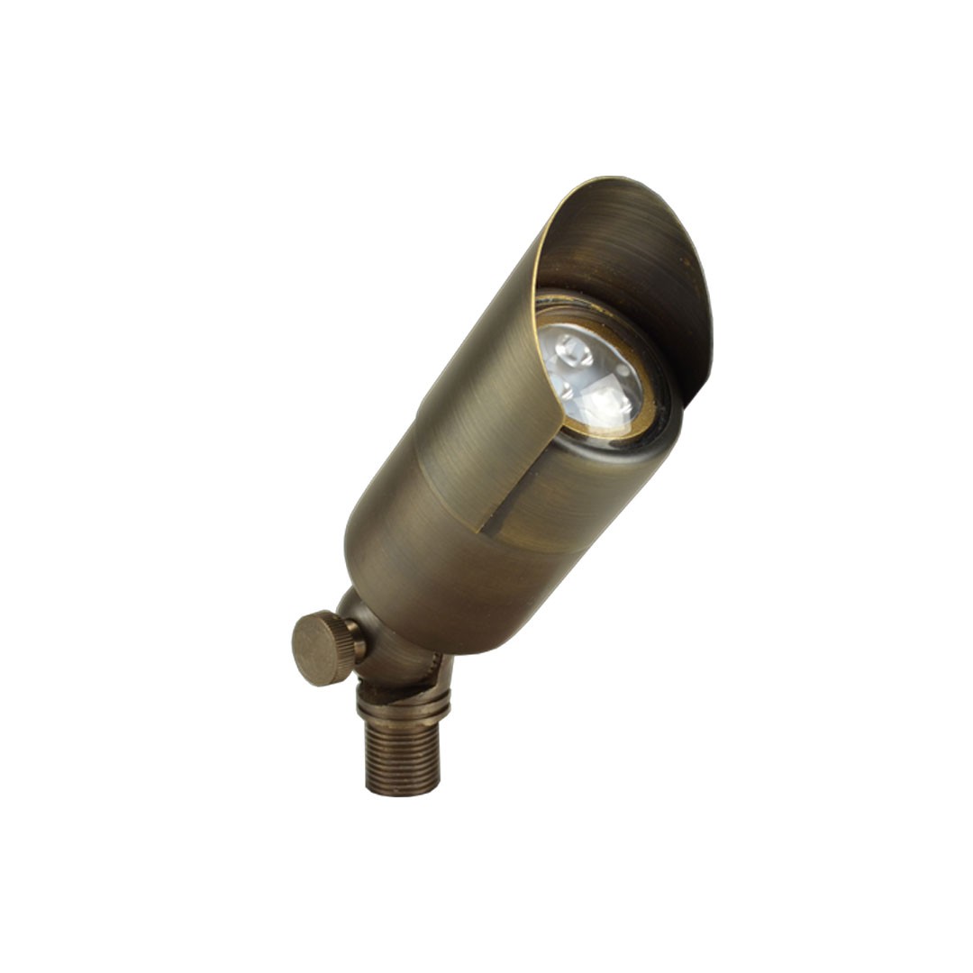 Unique Lighting Valor Uplight, No Lamp, Weathered Brass, 8W Max • VALC-NL gallery