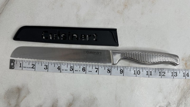 Cuisinart GraphiX Bread Knife 8' Inch, C77SS26PPC-8BD STAINLESS WITH COVER gallery