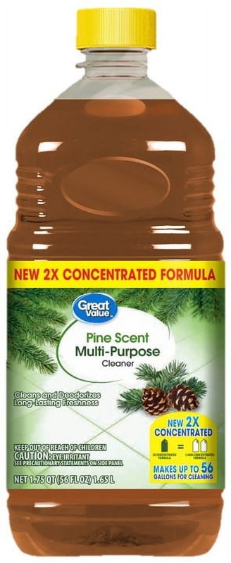 (3 pack) Great Value Multi-Purpose Cleaner, Pine Scent, 56 fl oz gallery