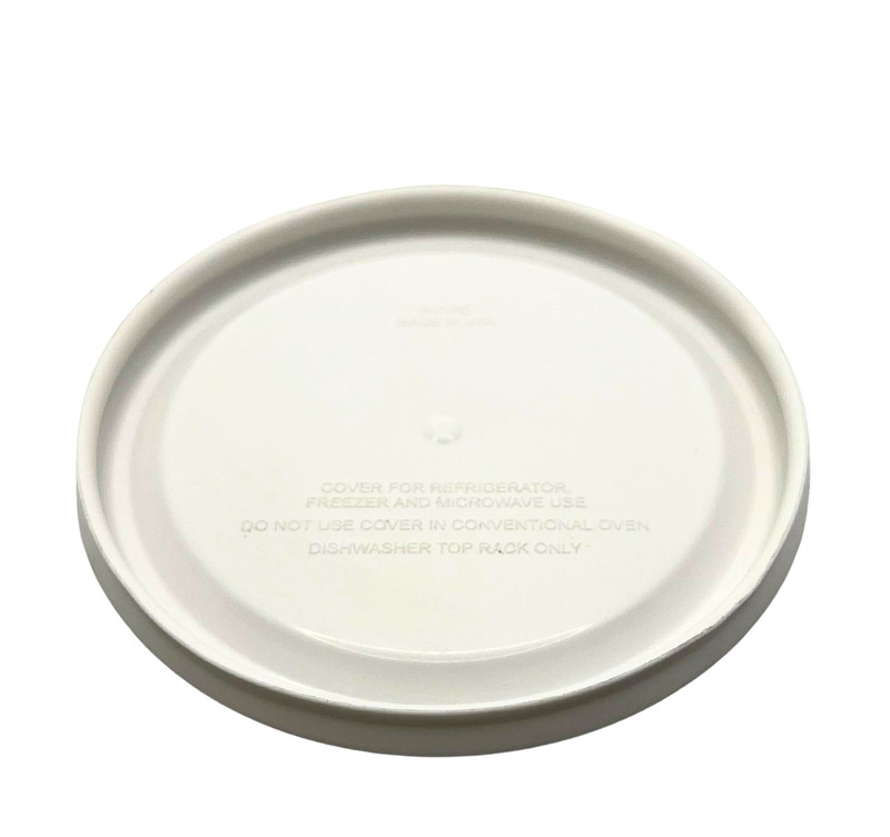 CorningWare 4-Pack White Sealing Replacement Lid Cover Round 4.25 7oz R-7-PC NEW gallery