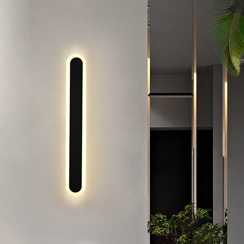 Modern Minimalist Led Wall Light Bedside Bedroom Corridor Stair Porch Lamp gallery