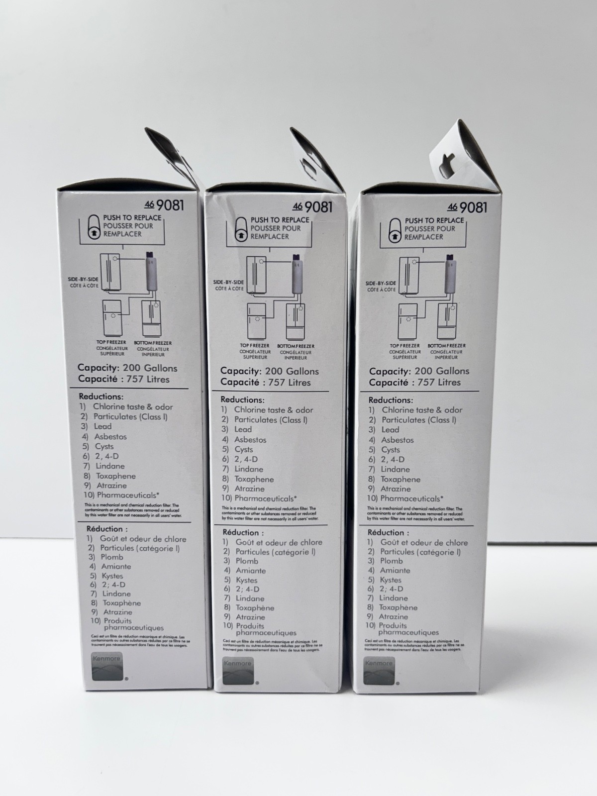 3 PACK - Kenmore 46 9081 Water Filter New In Box gallery