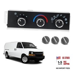 Front Climate Control Module Compatible with 1996-2020 Chevy Express 1500 2500