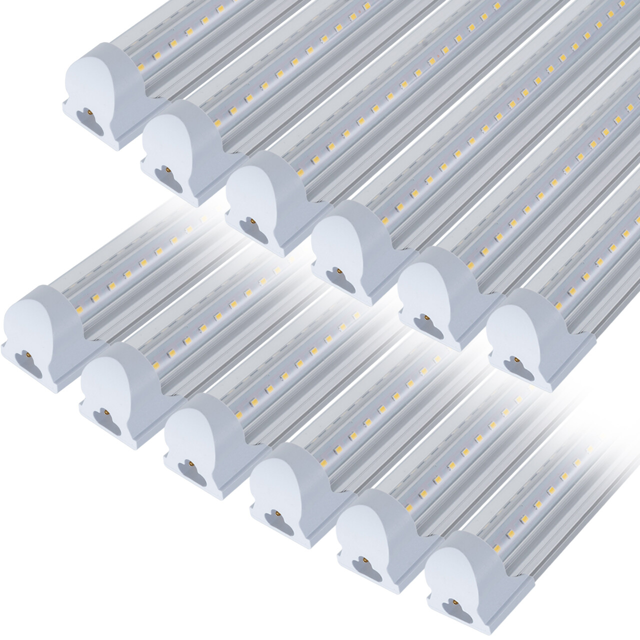 5FT 48W Led Shop Light Fixture Daylight White T8 Integrated Led Bulbs Tube Light gallery