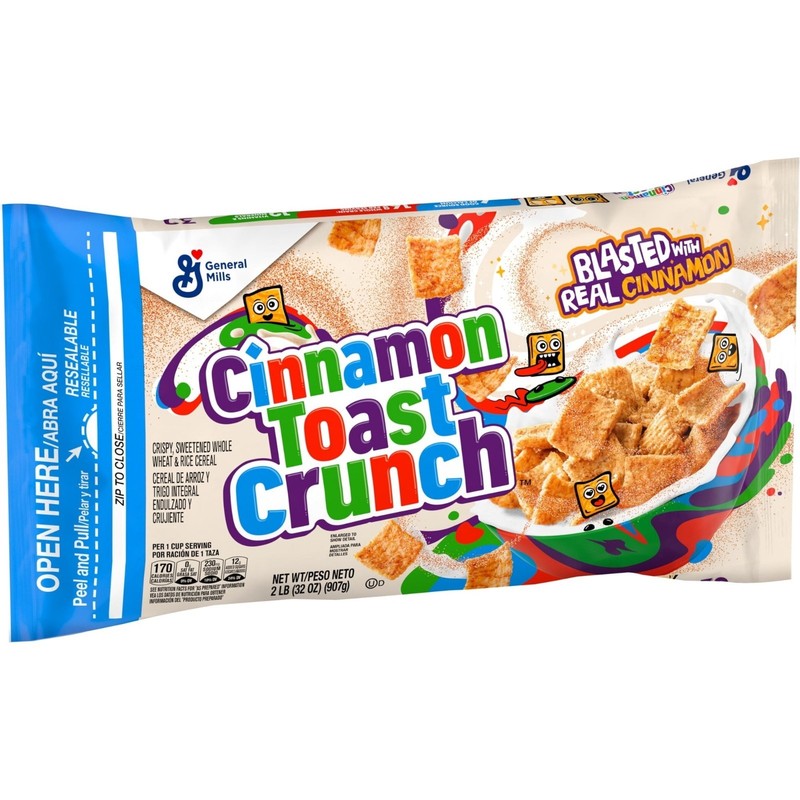 Cinnamon Toast Crunch Crispy Cinnamon Cereal, 32 oz gallery