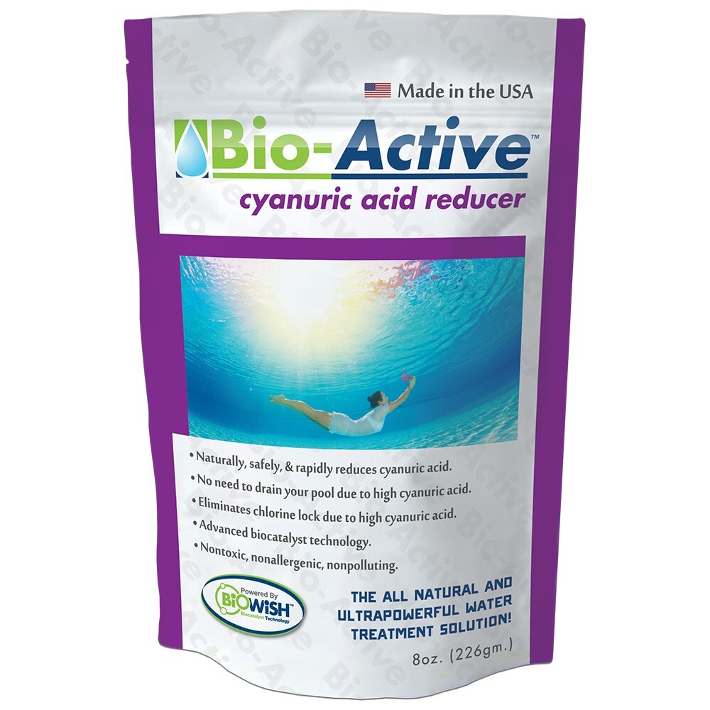 Bio-Active Cyanuric Acid and Conditioner Reducer 8 ounce pouch gallery