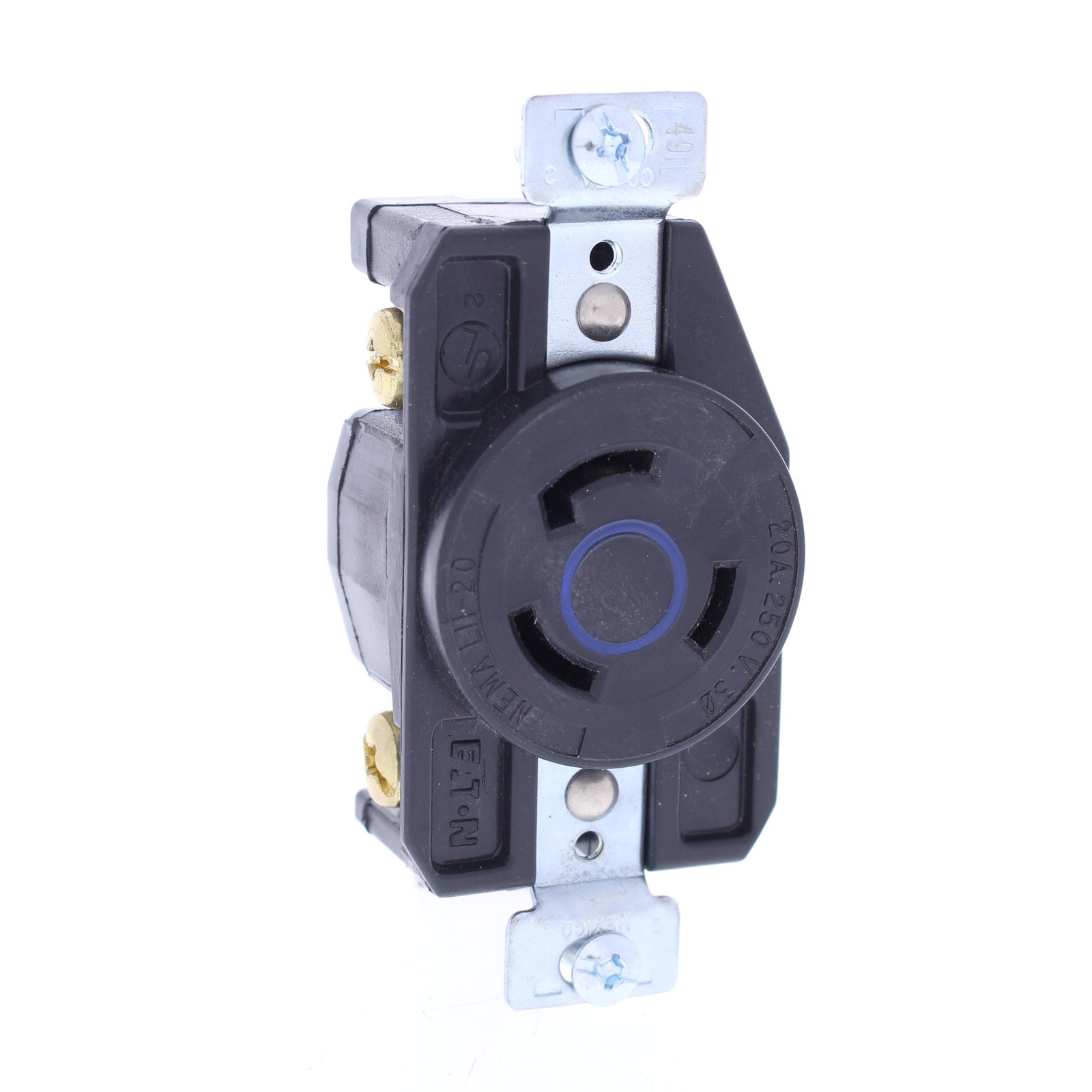 Eaton Turn Locking Receptacle Twist Lock Outlet L11-20R 20A 250V 3� AHCL1120R gallery