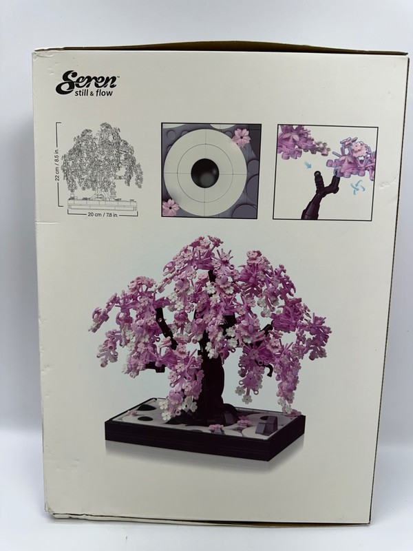 Wise Block Cherry Blossom Tree Building Block Set for Adult 900 Pcs Artificial B gallery