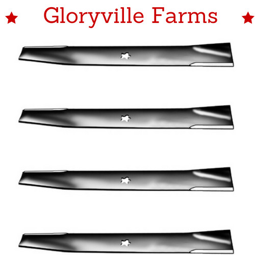 4 Pack 42" Mower Blade Set Fits Craftsman AYP 134149 61262 777 13 41-49 (6262) gallery