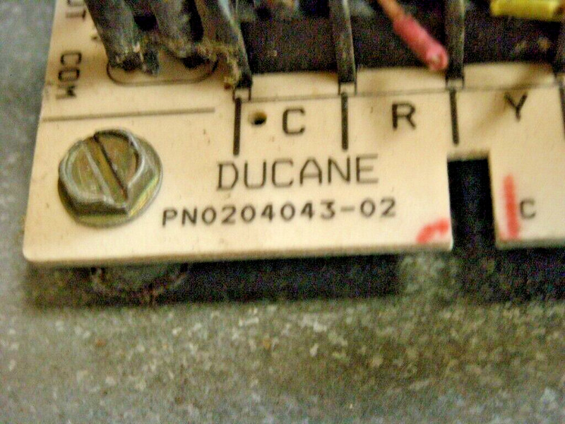 1084800A6-DUCANE HEAT PUMP CONTROL BD 1084-83-800A ASSY w/HONEYWELL RS012B 1008 gallery