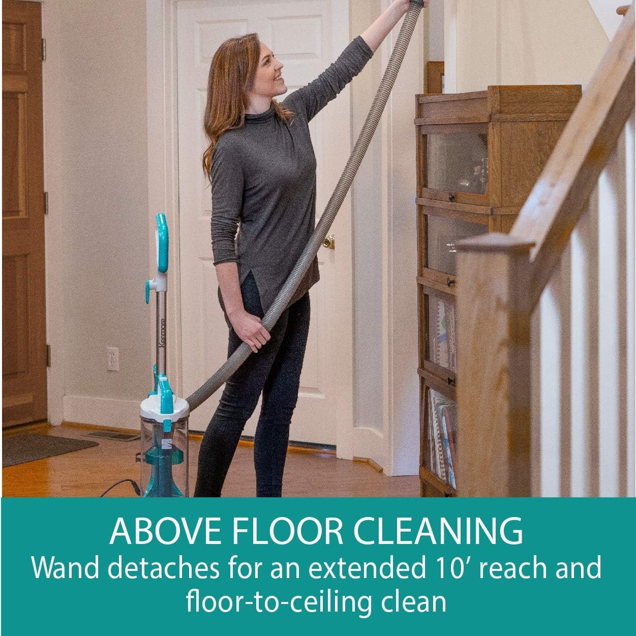Kenmore Bagless Upright Vacuum 2-Motor Power Suction Lightweight Carpet Cleaner gallery