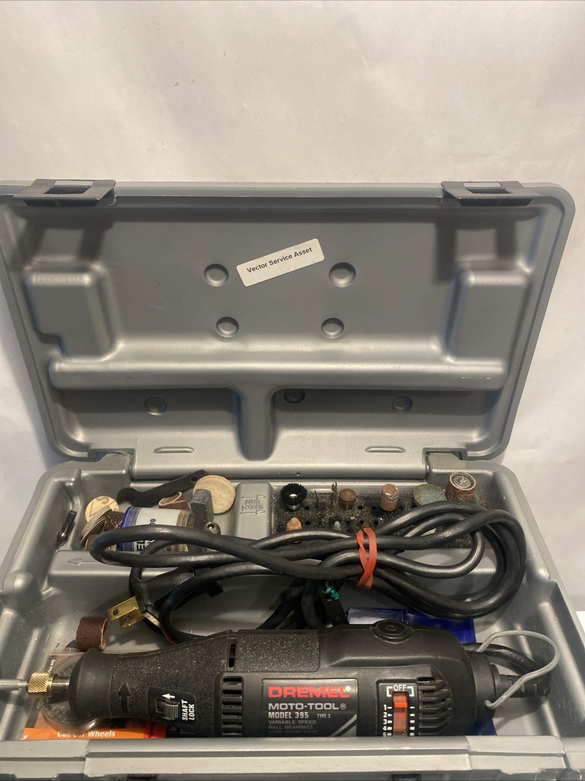 Genuine Dremel Moto-tool, Model 395 - Type 3, PARTS ONLY, variable speed gallery