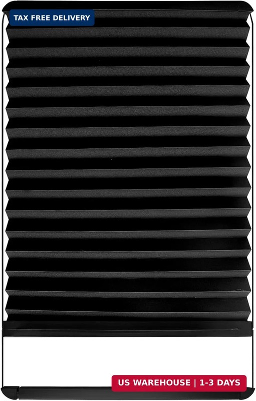 RV Thin Pleated Shade Replacement Compatible with Lippert Prepped Entry Doors/Th gallery