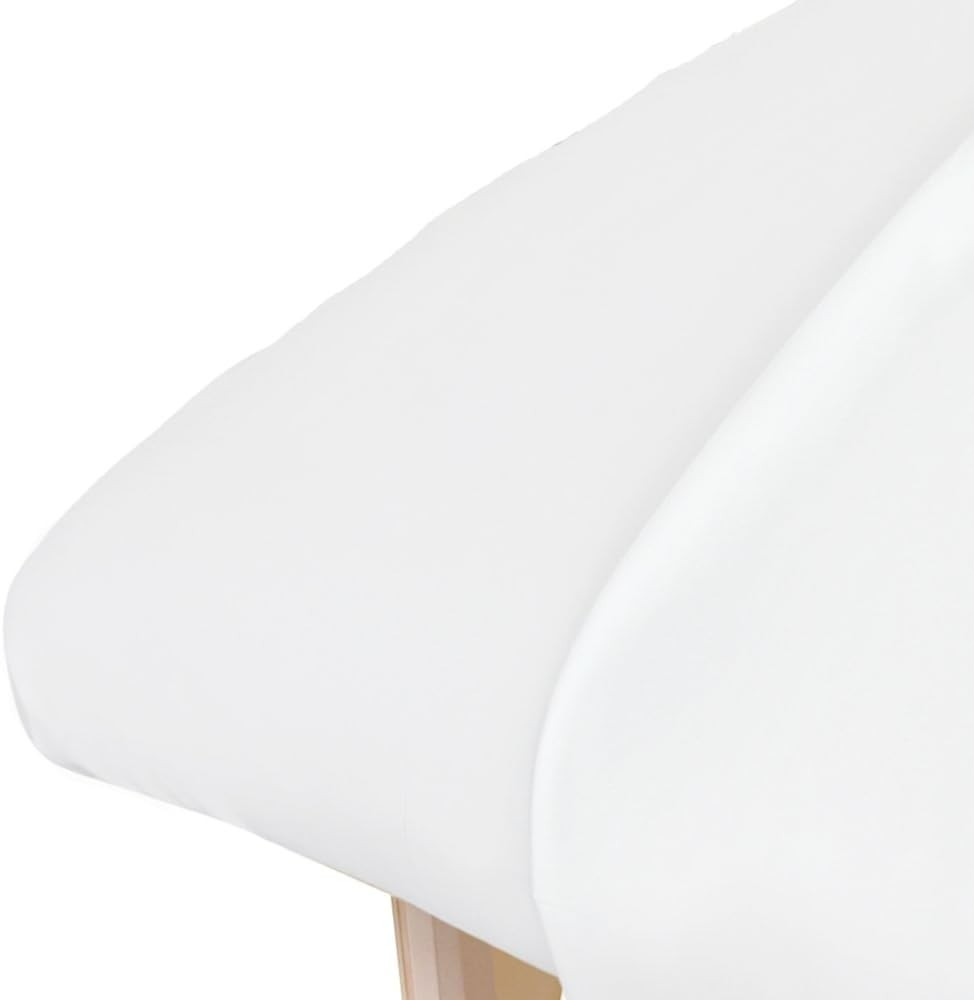 Microfiber Fitted Sheet, Ultra-Light, Stain and Wrinkle-Resistant for Massage... gallery