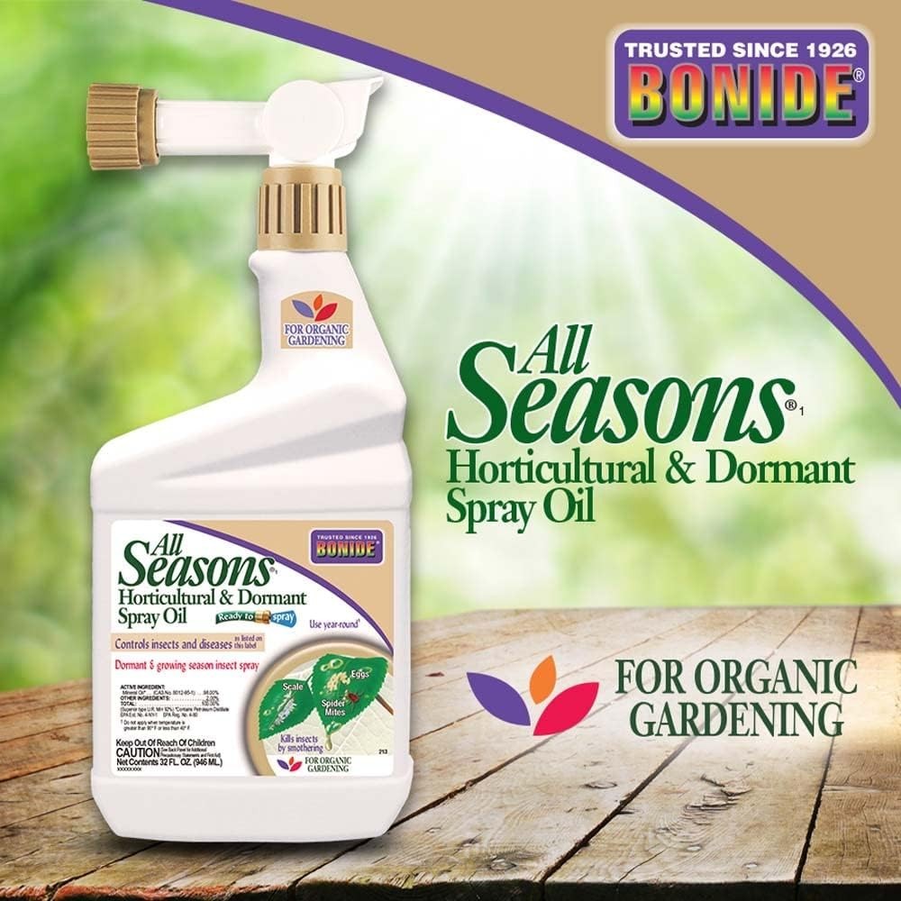 Bonide All Seasons Horticultural & Dormant Spray Oil, 32 oz 32 oz, Green gallery