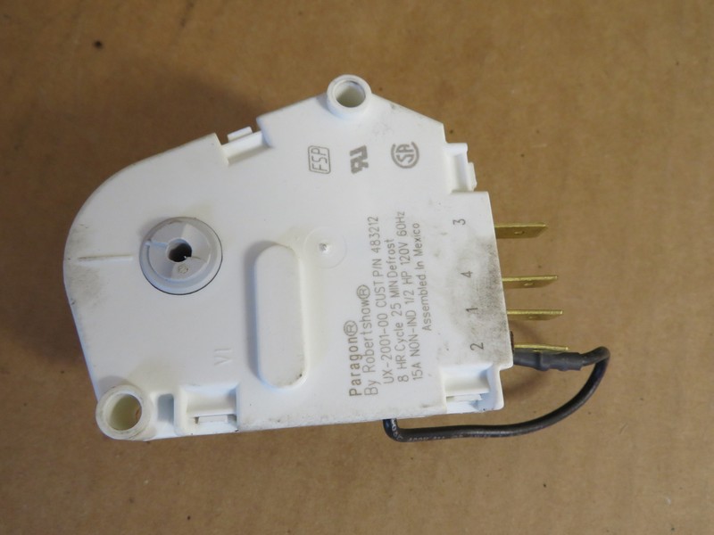 Whirlpool Refrigerator Defrost Timer Control Part # 943435 W10822278 gallery