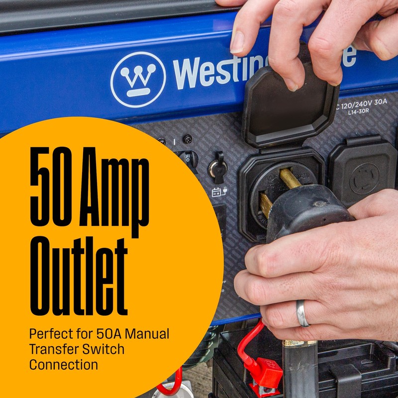 Refurbished Westinghouse Generator Model WGen9500TFc Tri Fuel gallery