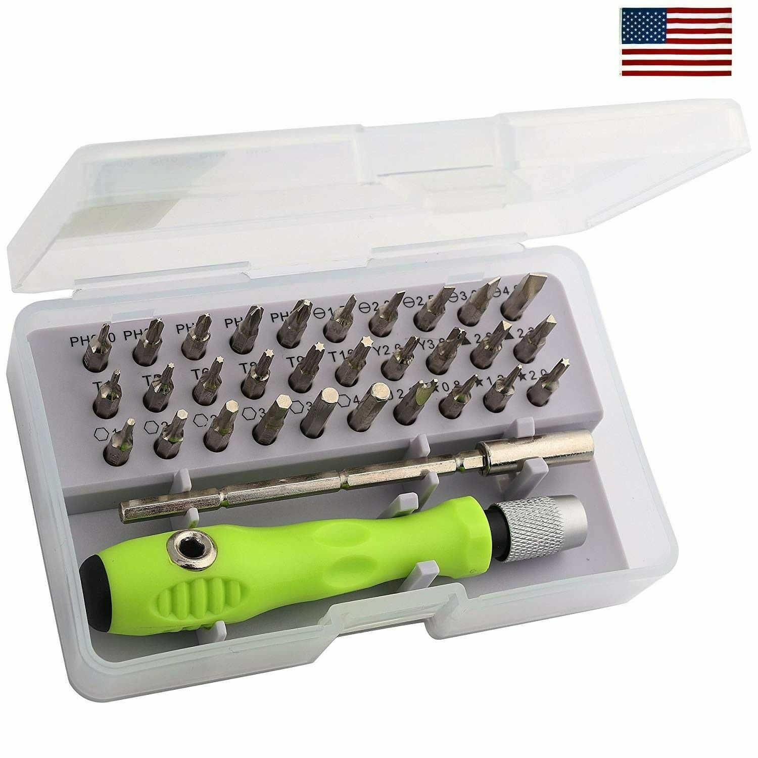 Precision Screwdriver Set 32 in 1 mini magnetic Screwdriver Set maintenance HO gallery