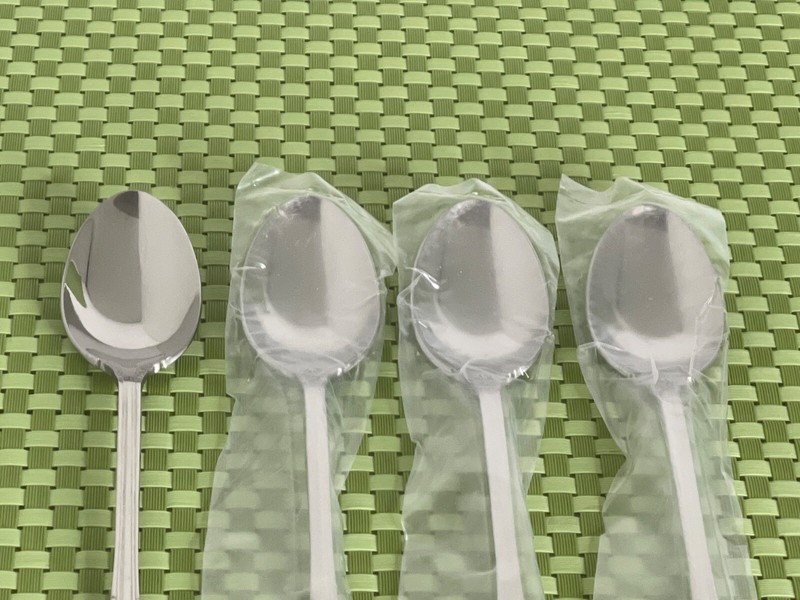 Reed & Barton RENAISSANCE Stainless 4 Iced Tea Spoons 18/10 Glossy Flatware gallery