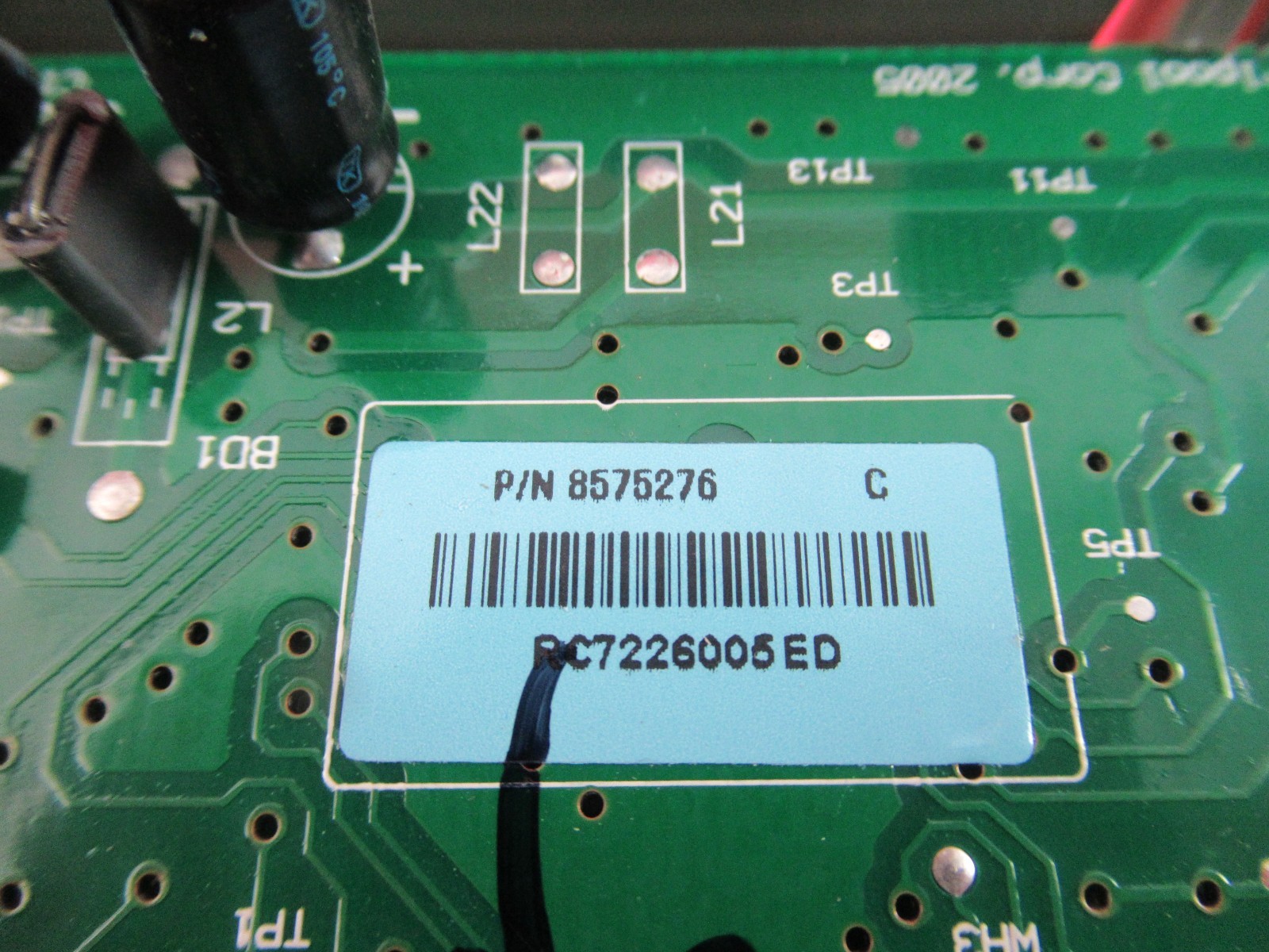 Whirlpool Diswasher Control Board 8575276 gallery