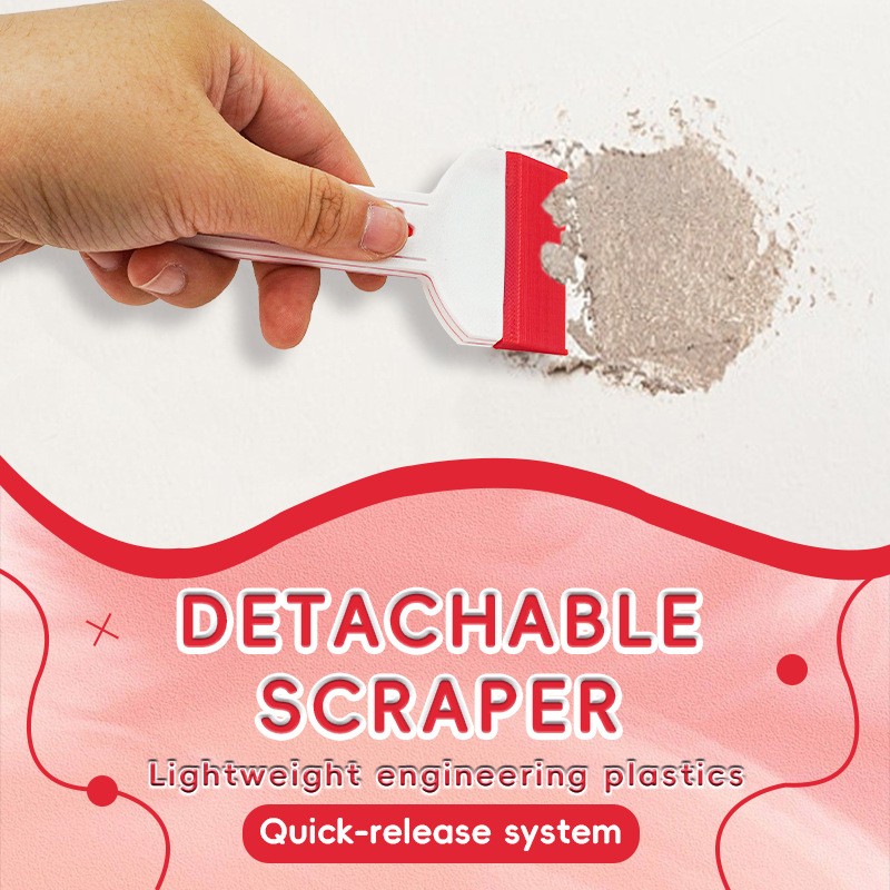 Durable Sharp Easy-To-Clean Reusable Comfortable-Grip Compact Detachable Scraper gallery