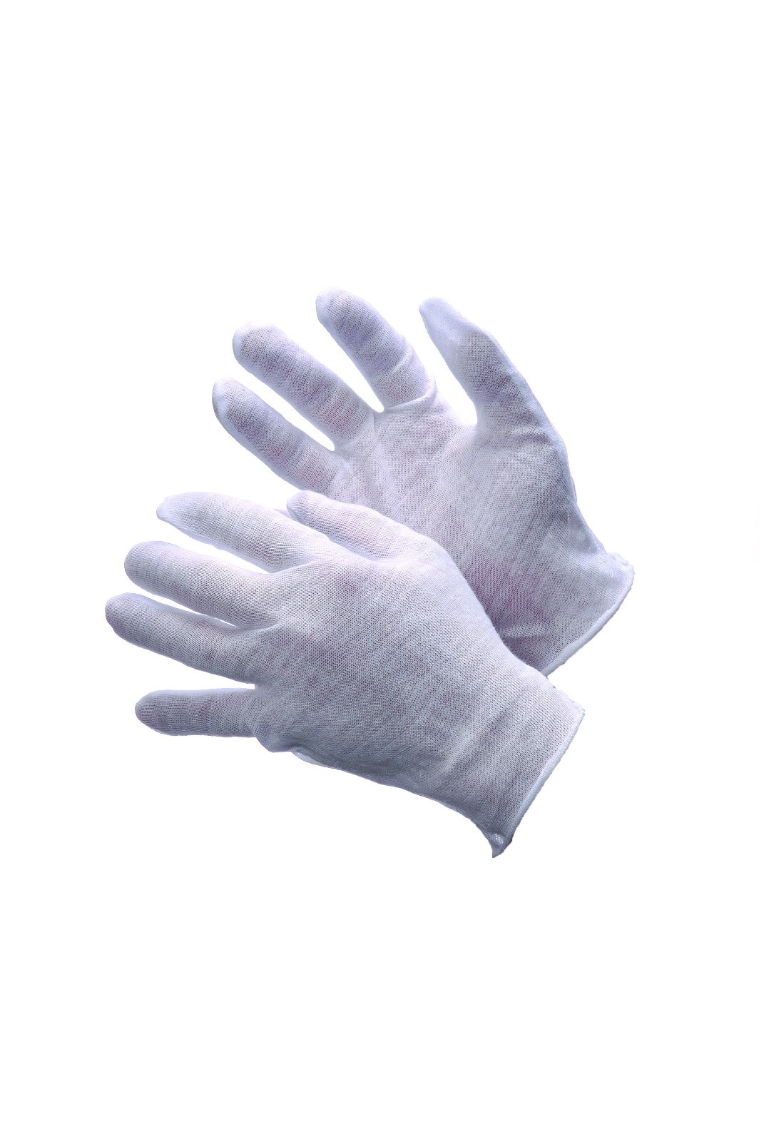 24 GLOVES LIGHT WEIGHT POLY / COTTON BLEND LISLE INSPECTION GLOVES REVERSIBLE- L gallery
