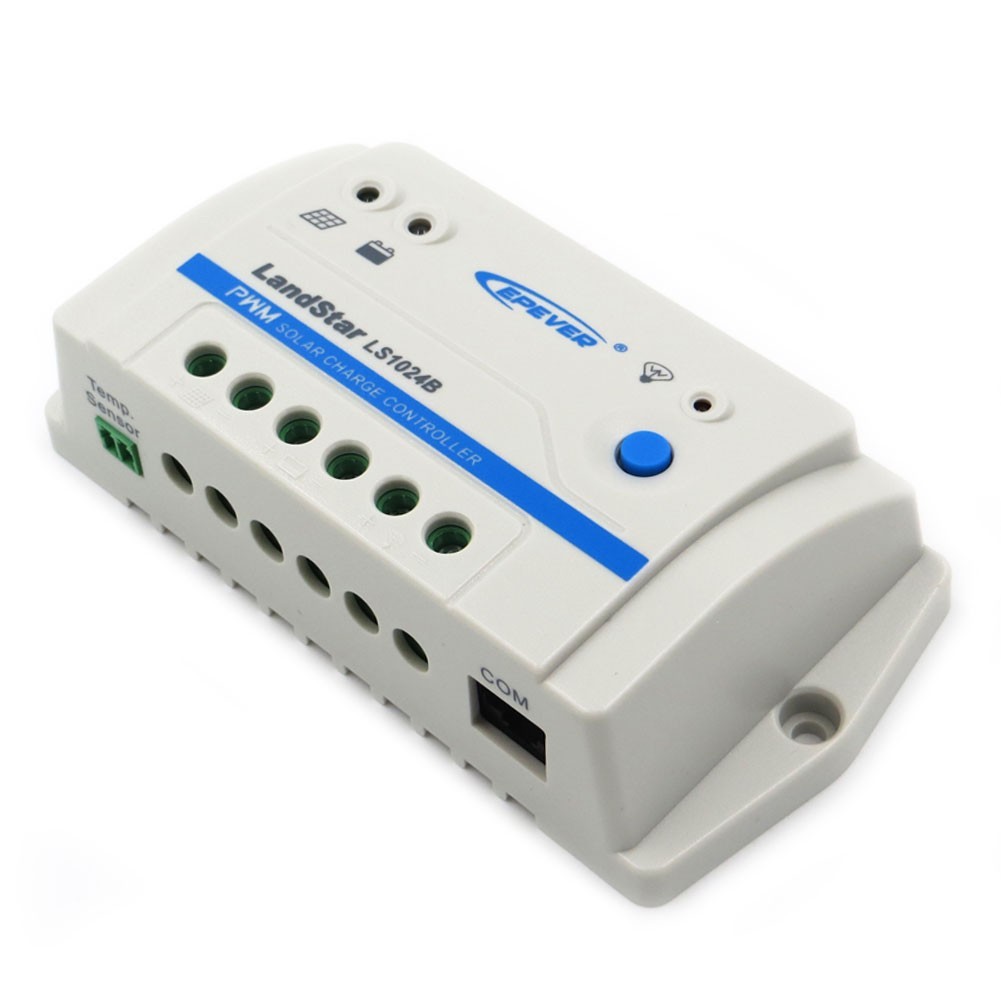 ACOPOWER LS1024B 10A 12/24V PWM Solar Charge Controller gallery