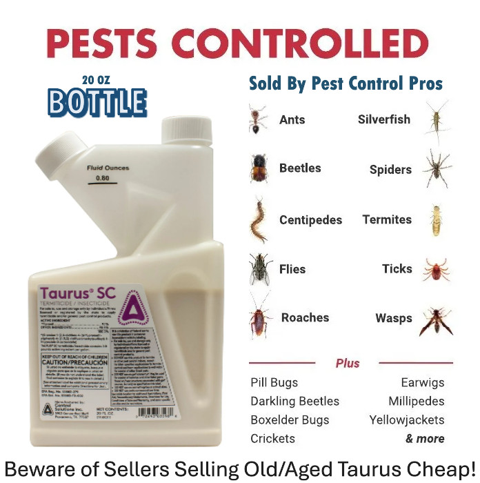 20 oz Taurus SC Termite Ant CONTROL Insectide Generic Termidor PRIORITY SHIPPING gallery