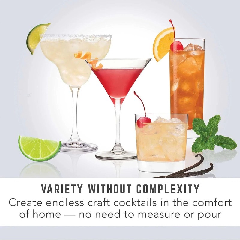 Bartesian Cocktail Mixer Capsules, Variety Pack of 30, Includes 6 Flavors gallery
