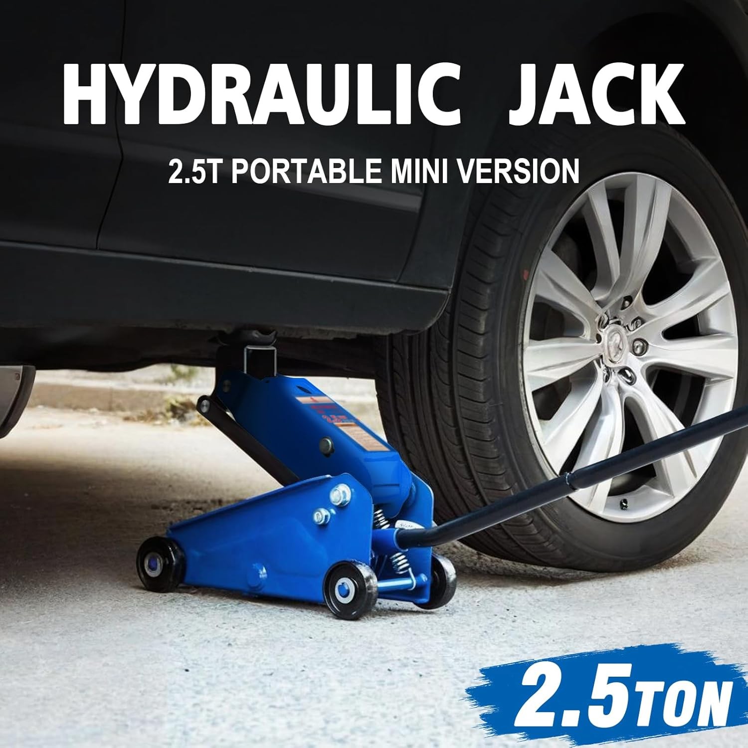 Mini Hydraulic Jack 2.5 Ton 5500lbs)/Floor Jack W/ Heightening Gasket,Lifting gallery