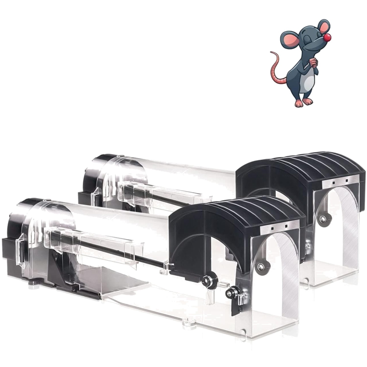 Extra-Large Humane Mouse Trap 12" No Kill Live 2Pack gallery