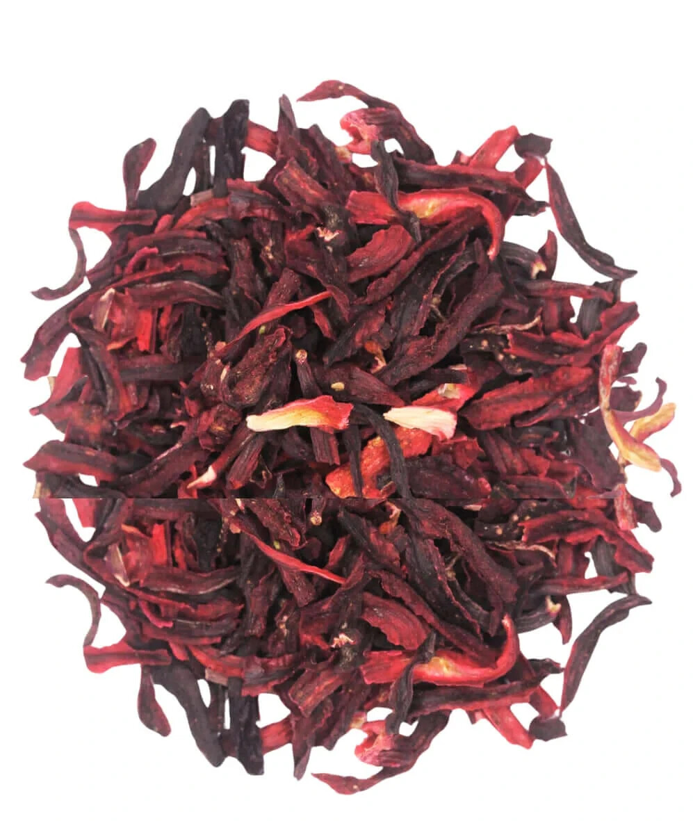 Organic 100% Premium Dried Rough Cut Hibiscus Flowers Tea, Agua de Jaimaica!! gallery