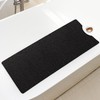Bathtub Mat Non Slip Shower Soft PVC 40" x 16" (Rectangular), Black gallery