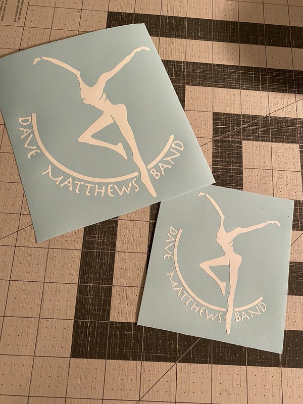 Vinyl Decal for Window - Fire Dancer (Dave Matthews Band) gallery
