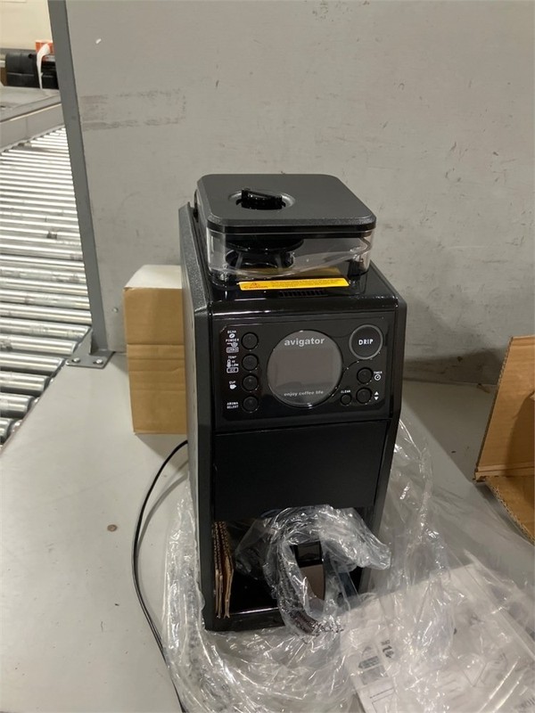 10 Cup Coffee Maker W/ Grinder Built In Burr Grind Brew Auto Black gallery