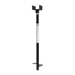 Pylex Helical Post 32″ Adjustable Black Anchor Deck Pergola Footing Screw Steel